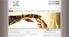 Desktop Screenshot of fourelementprofile.eu